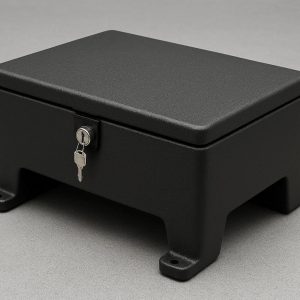 Under Seat Storage Box with Lockable Lid for Security