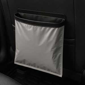 Adhesive Back Car Trash Bag Disposable and Compact Design