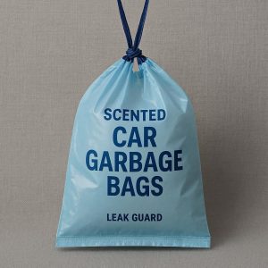 Scented Car Garbage Bags with Drawstring and Leak Guard