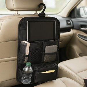Back Seat Car Organizer Hook with Multiple Storage Pockets
