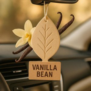 Vanilla Bean Car Air Freshener Warm and Cozy Scent for Auto Interior
