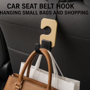 Car Seat Belt Hook for Hanging Small Bags and Shopping