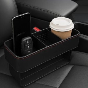 Expandable Car Seat Gap Organizer for Storage Between Seats